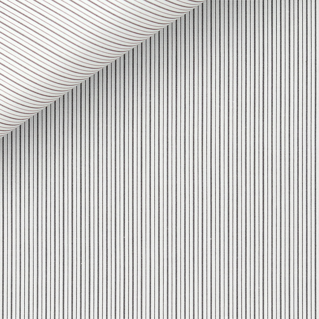 Poplin Stripes Black