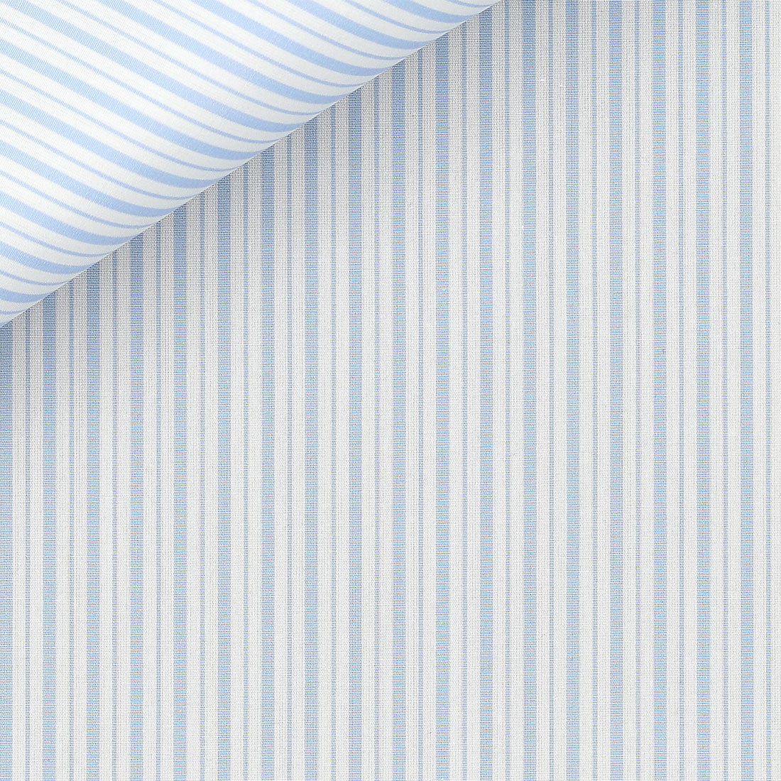 Poplin Stripes Blue