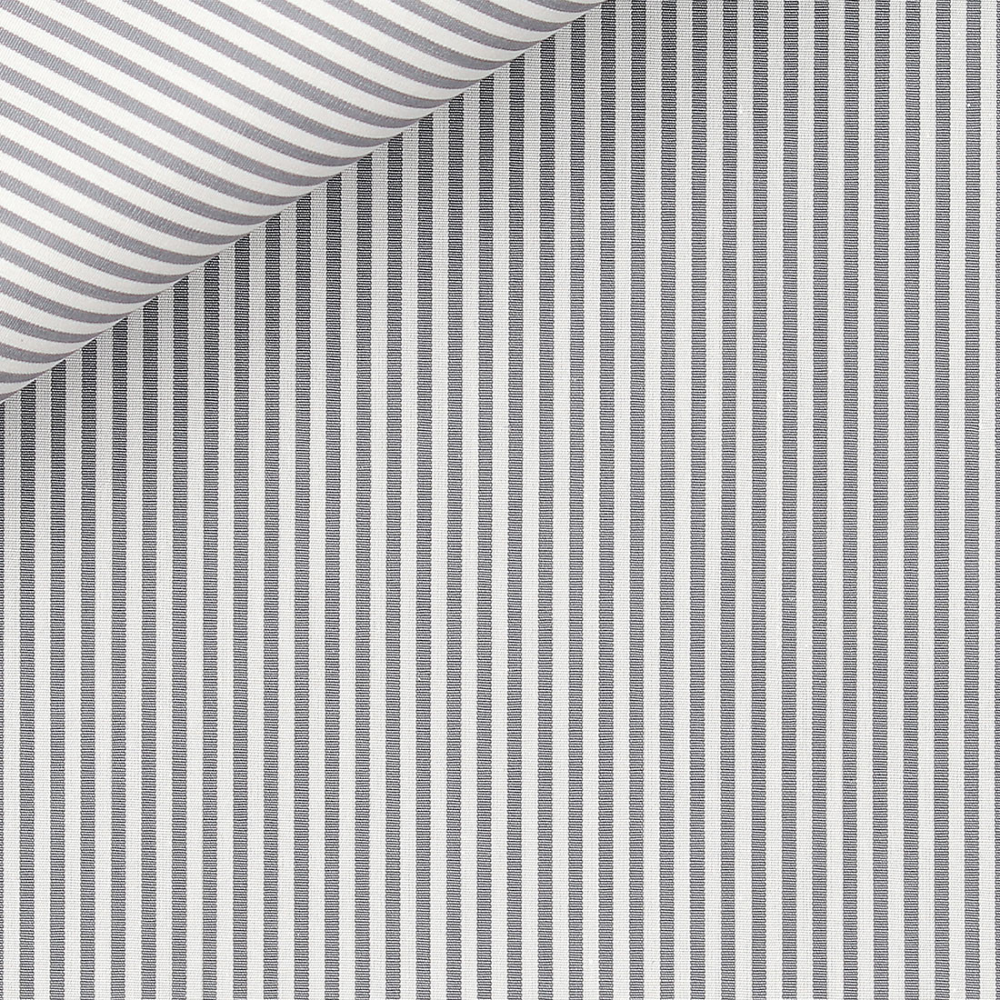 Poplin Stripes Grey