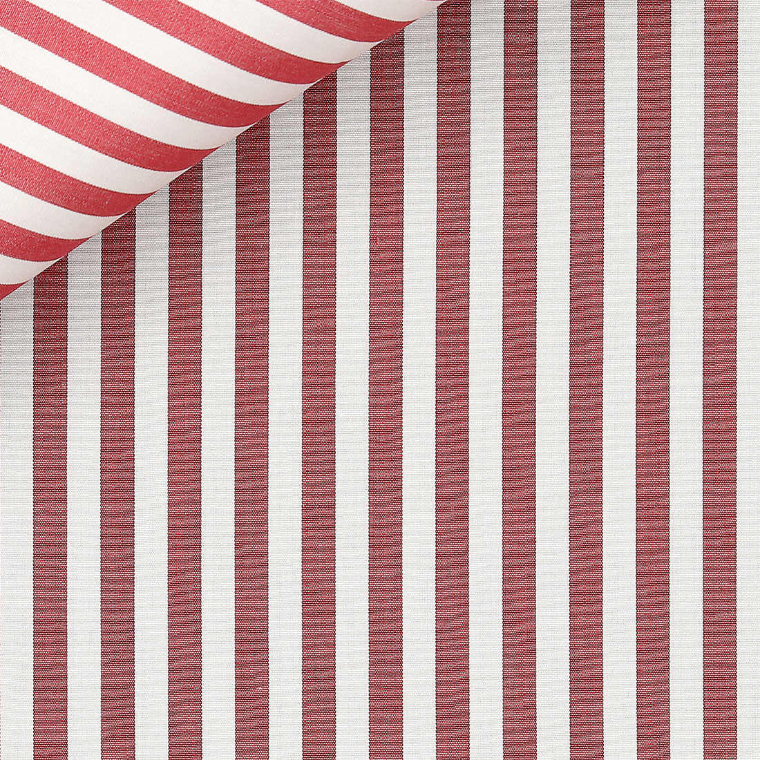 Poplin Stripes Red