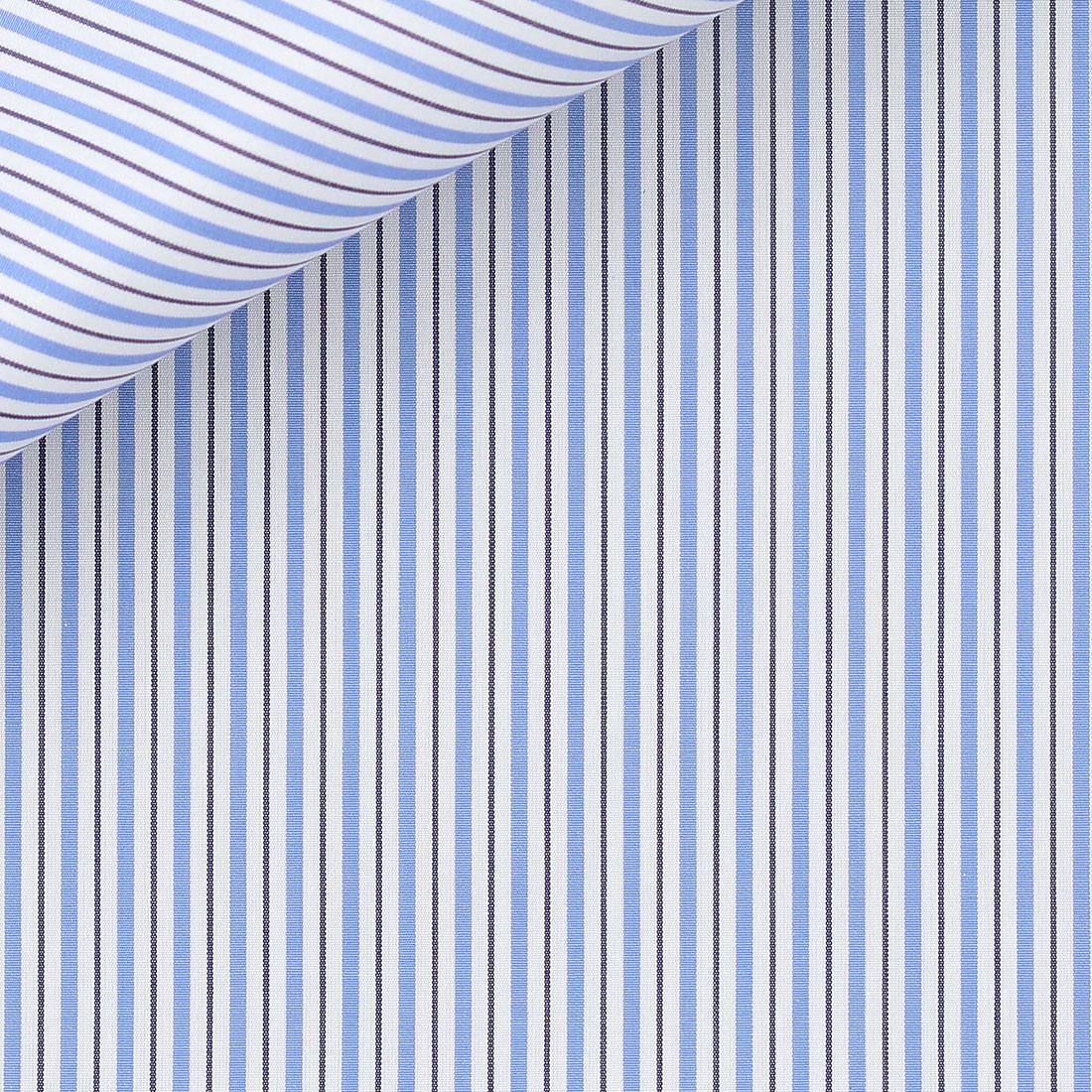 Poplin Stripes Blue