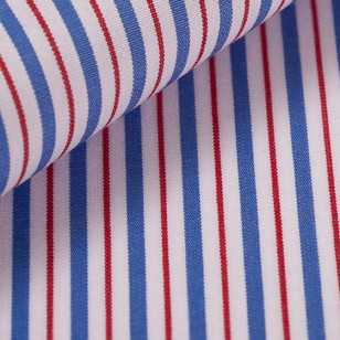 Poplin Stripes Red