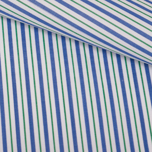 Poplin Stripes Green