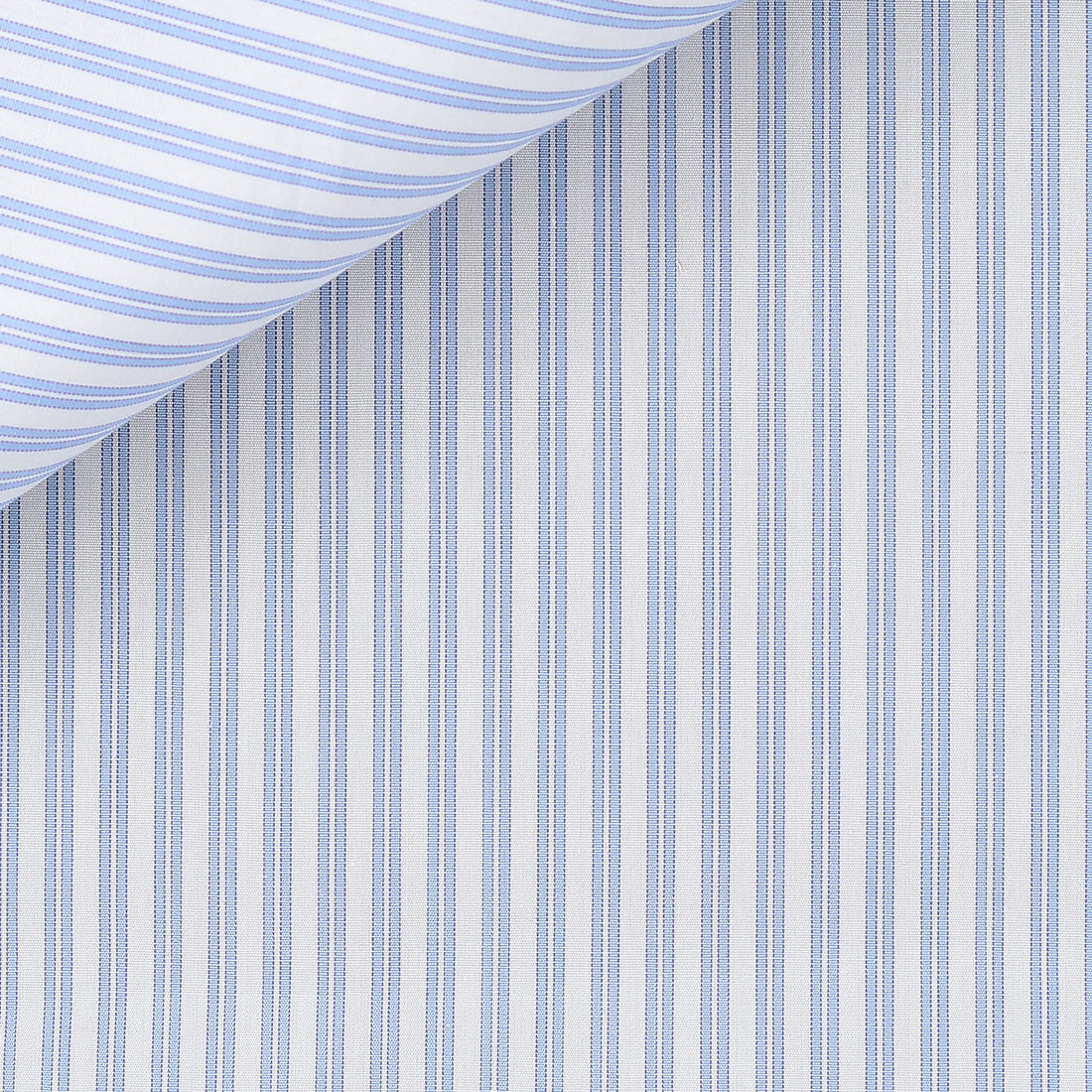 Poplin Stripes Blue