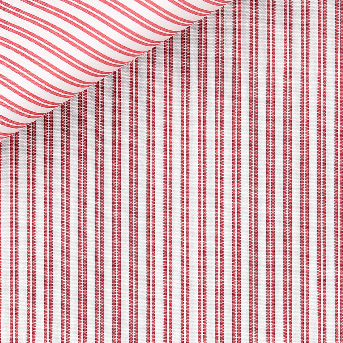 Poplin Stripes Red