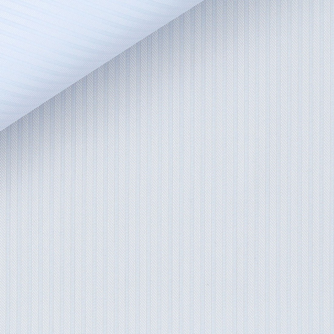 Herringbone Plain Blue