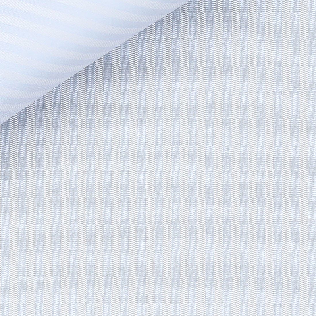 Herringbone Plain Blue