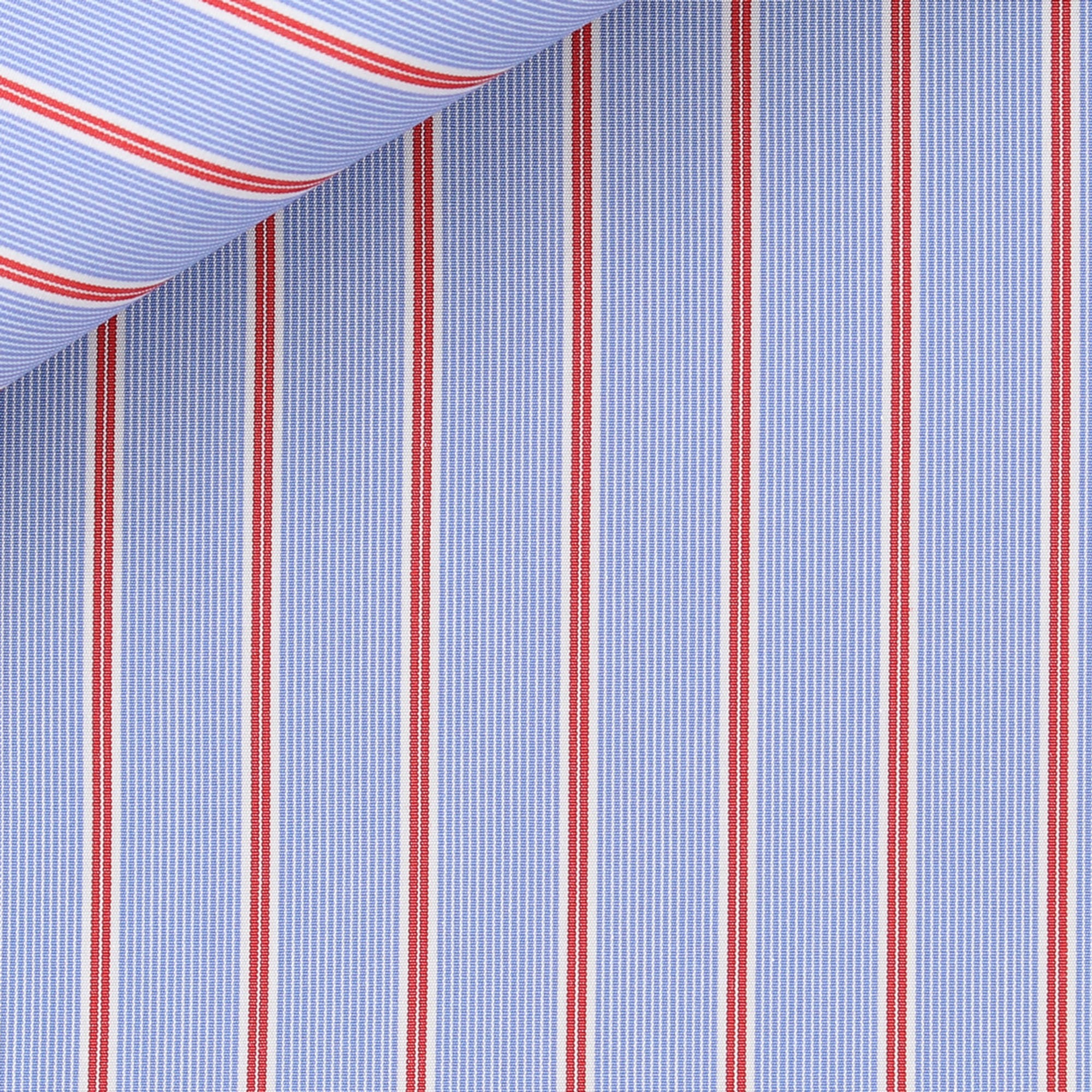 Poplin Stripes Red