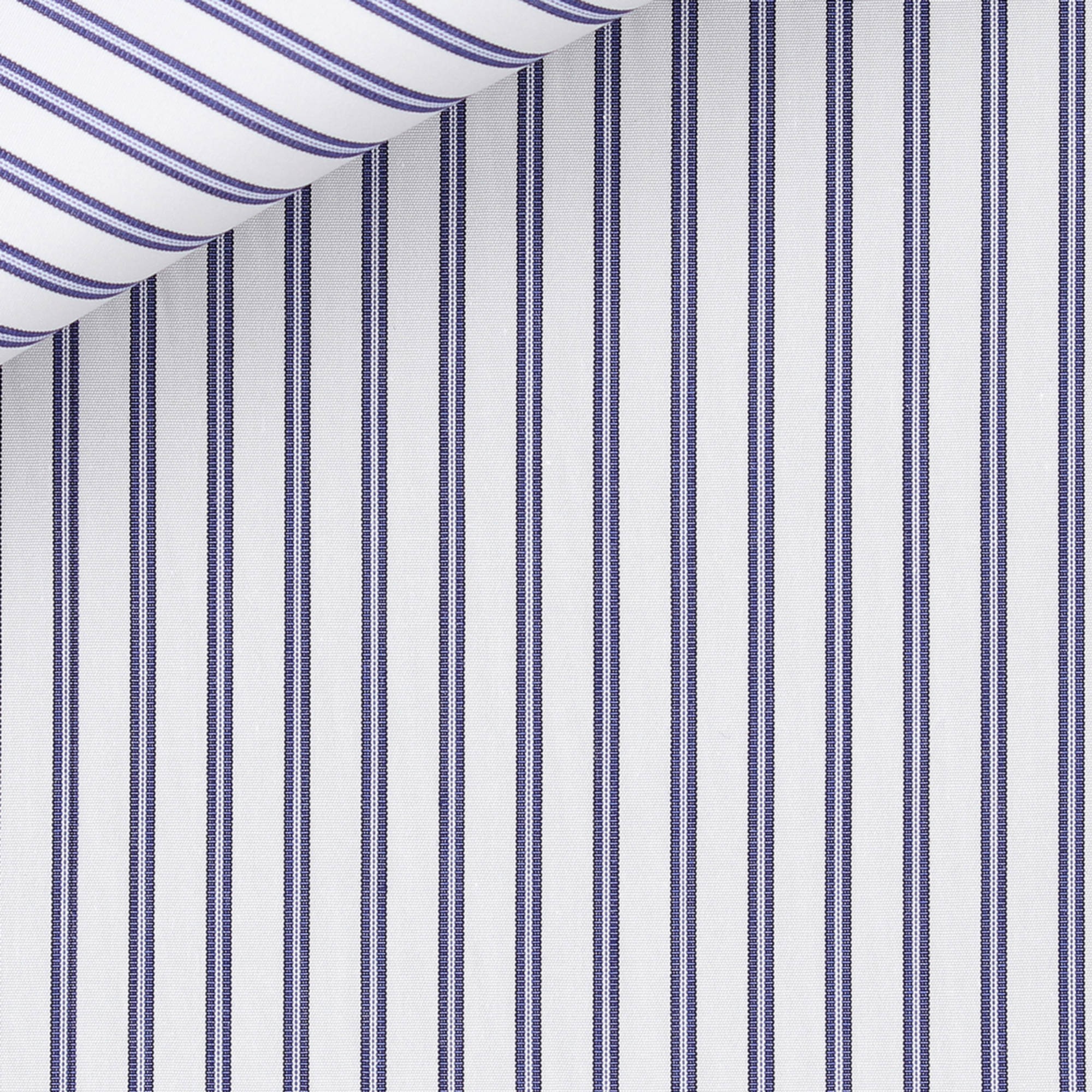 Poplin Stripes Blue