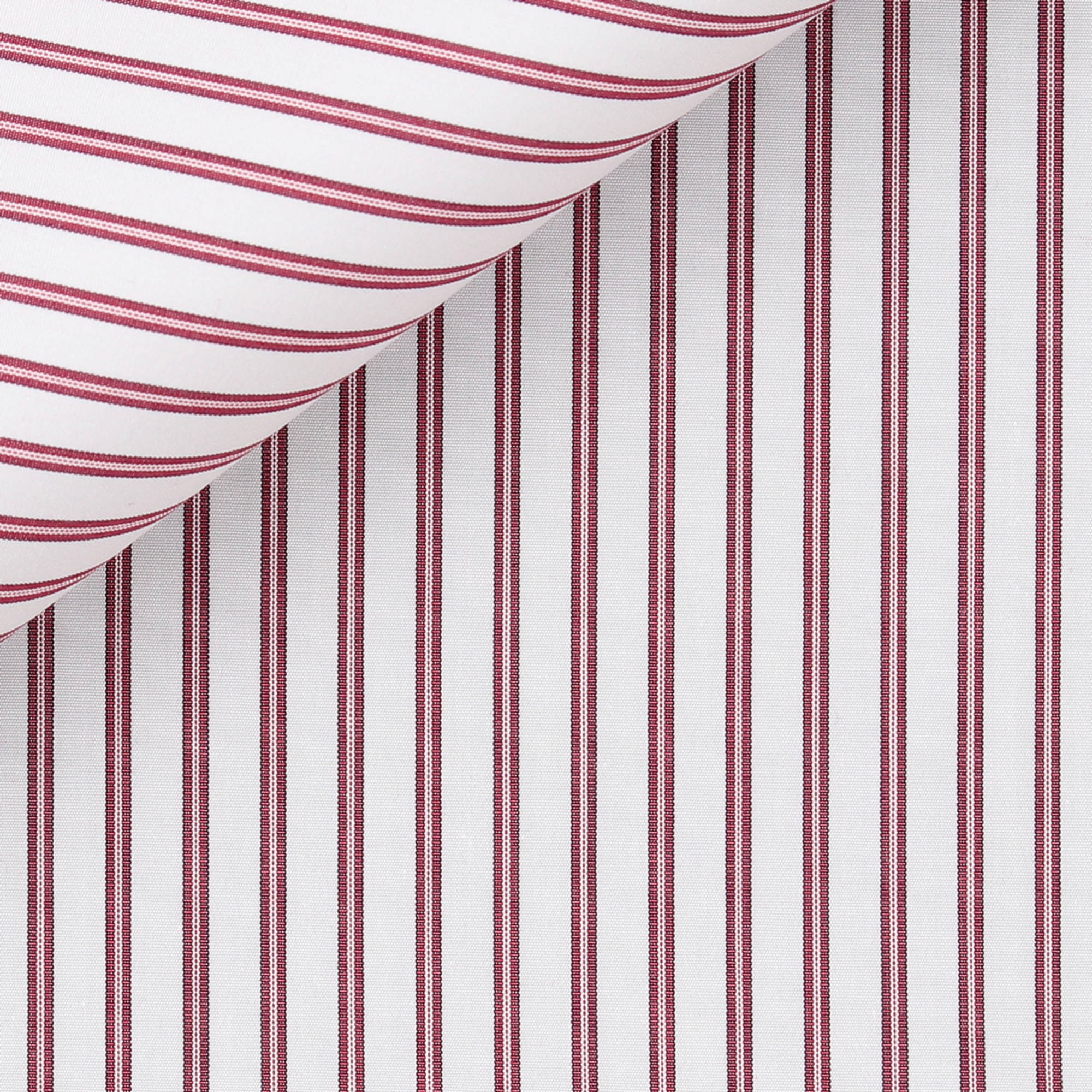 Poplin Stripes Red