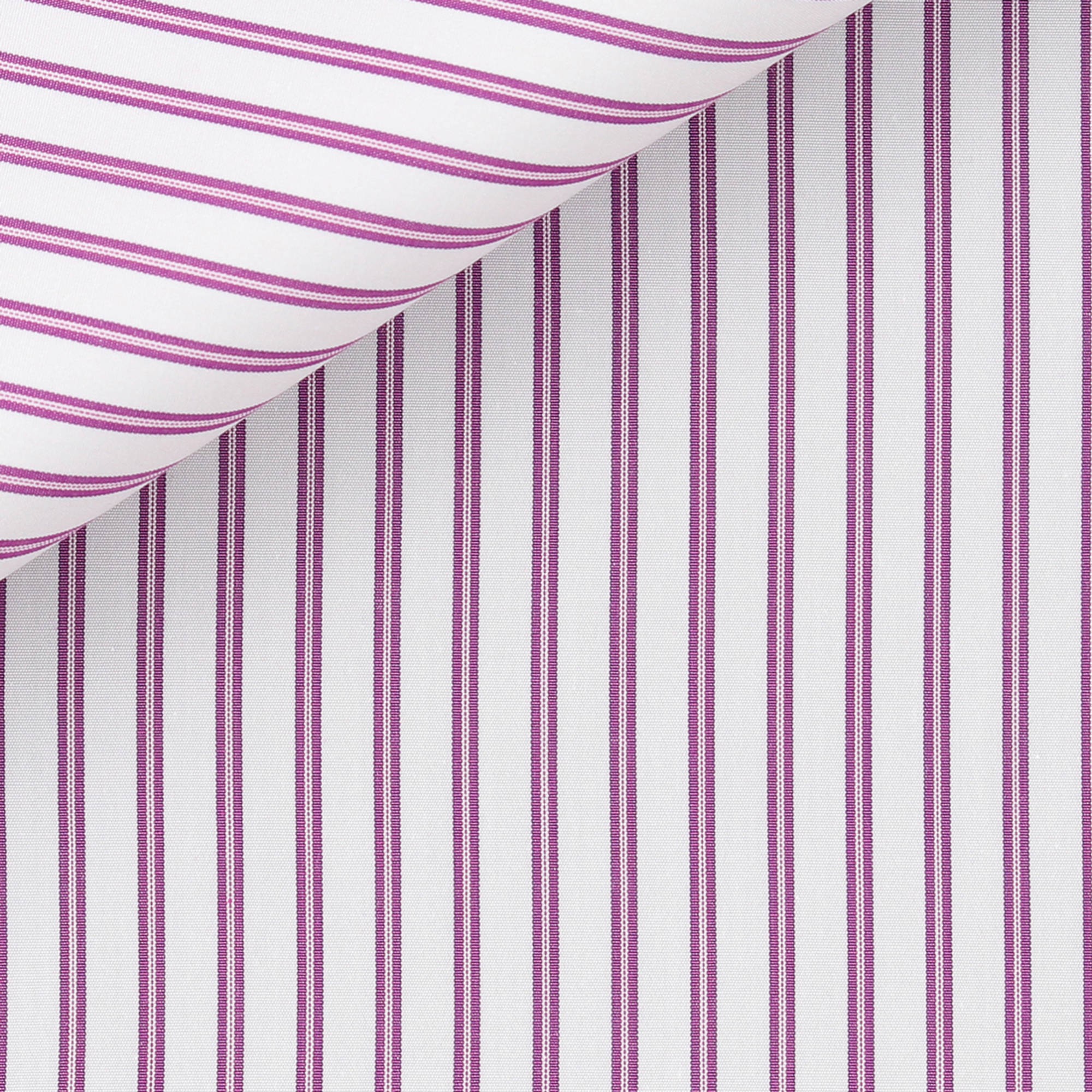Poplin Stripes Purple