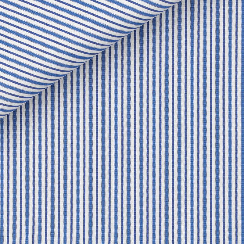Poplin Stripes Blue