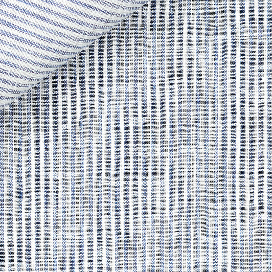 Linen Stripes Blue
