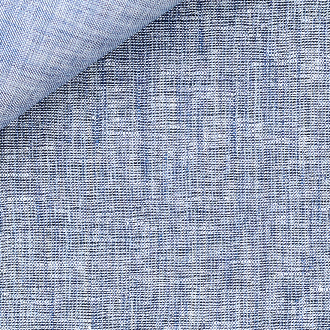 Linen Plain Blue