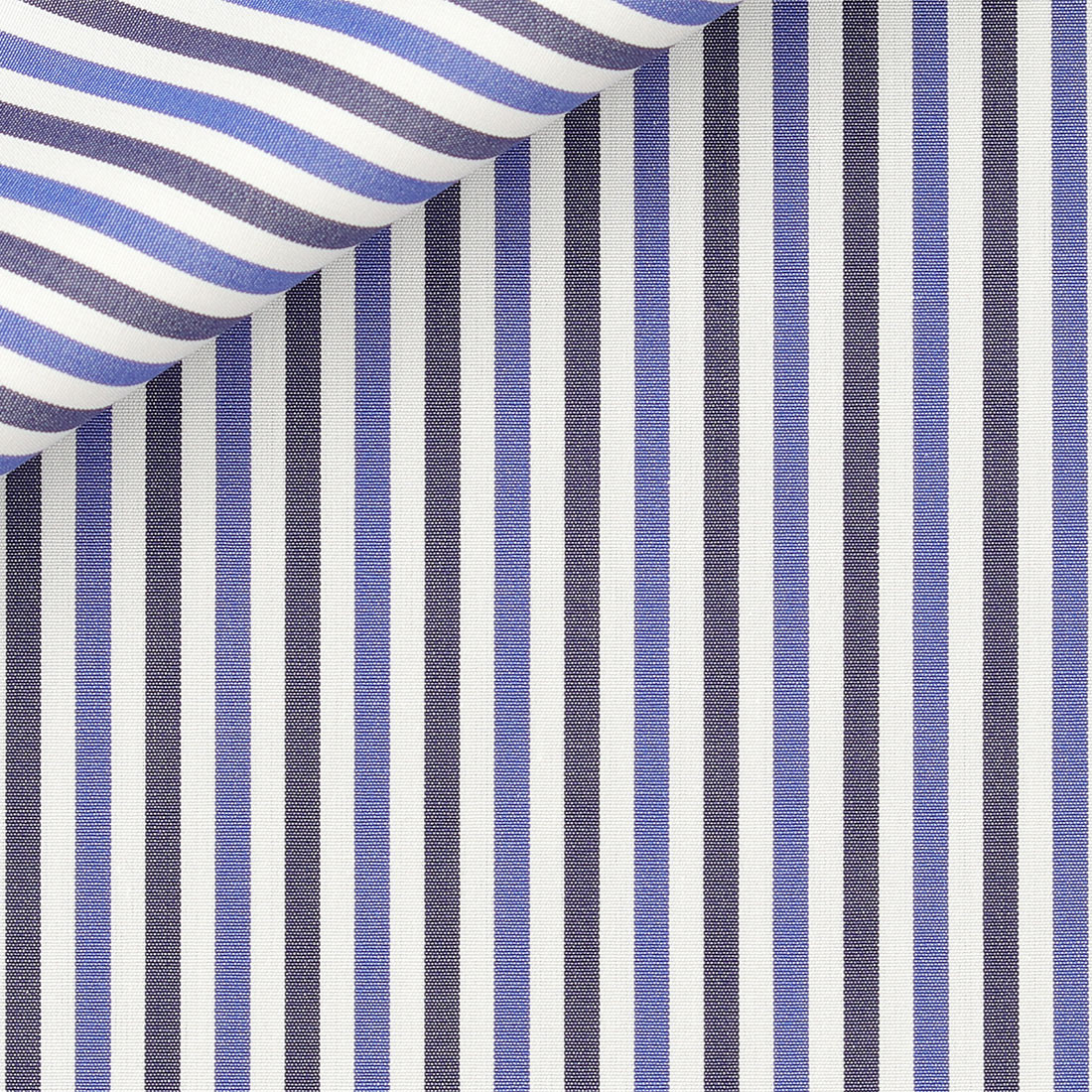 Poplin Stripes Blue