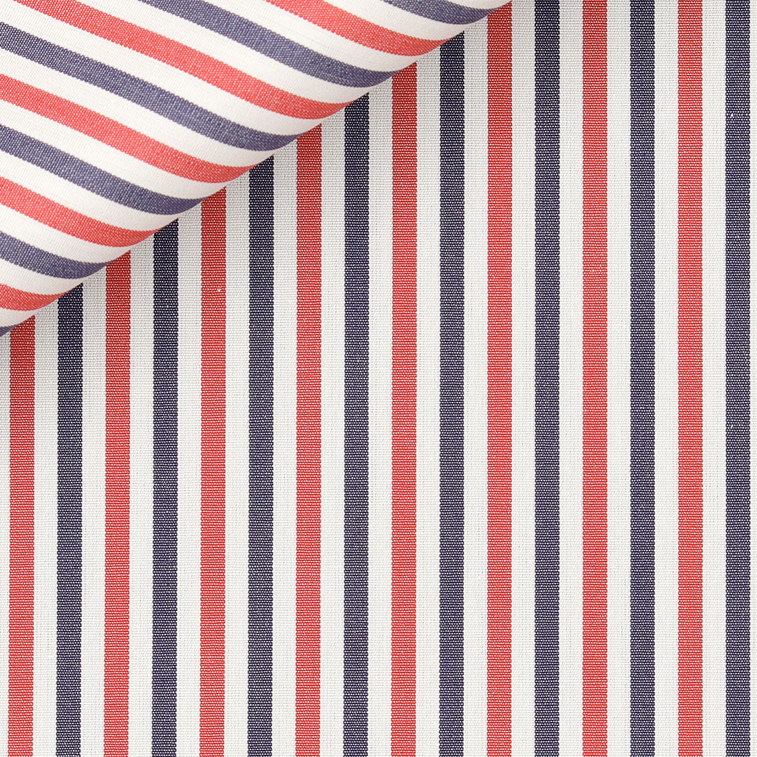 Poplin Stripes Red