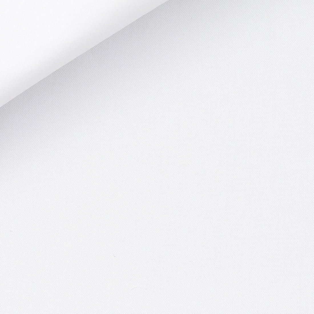 Gabardine Plain White