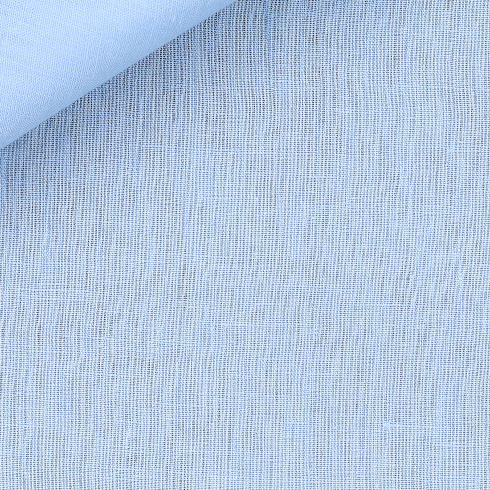 Linen Plain Blue