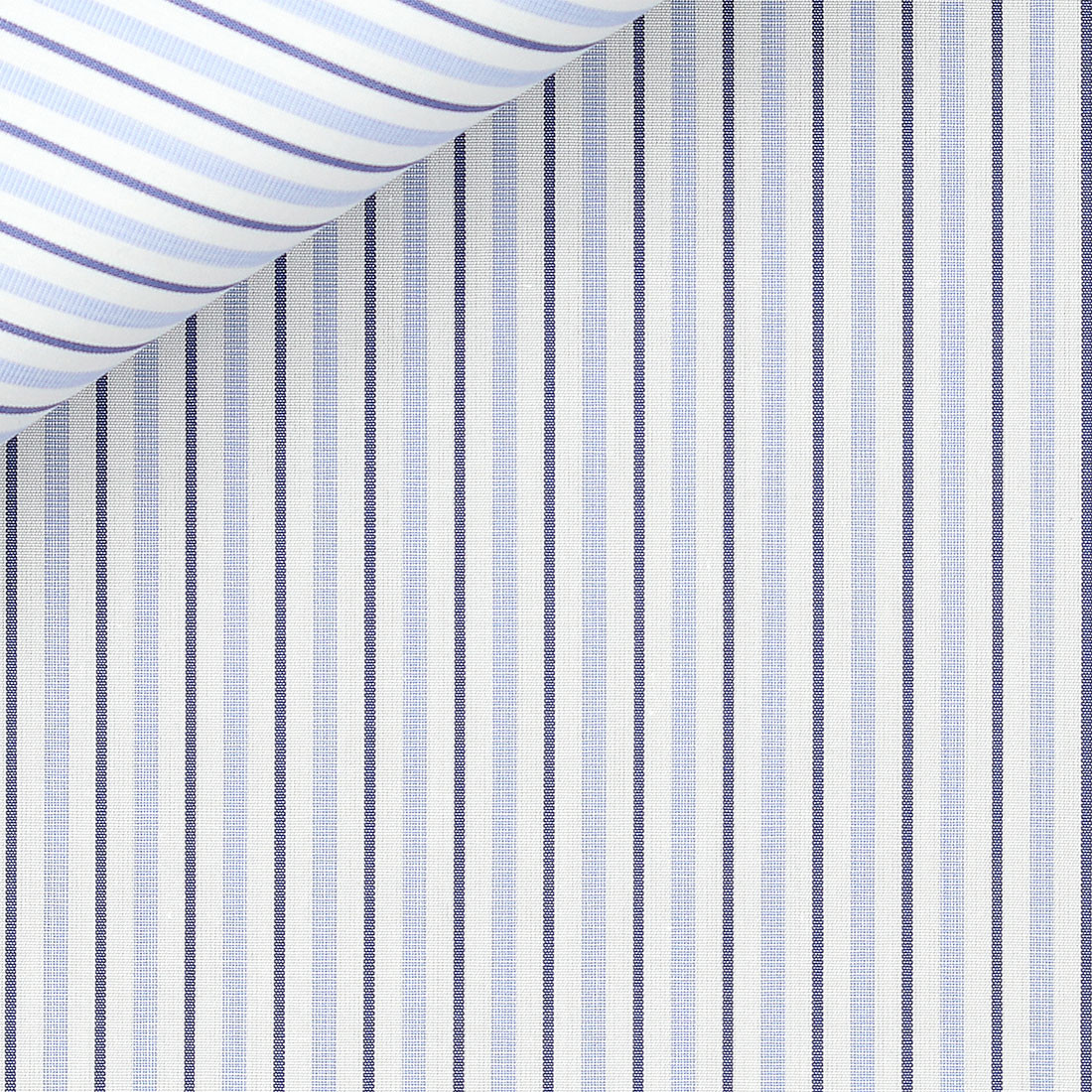 Poplin Stripes Blue