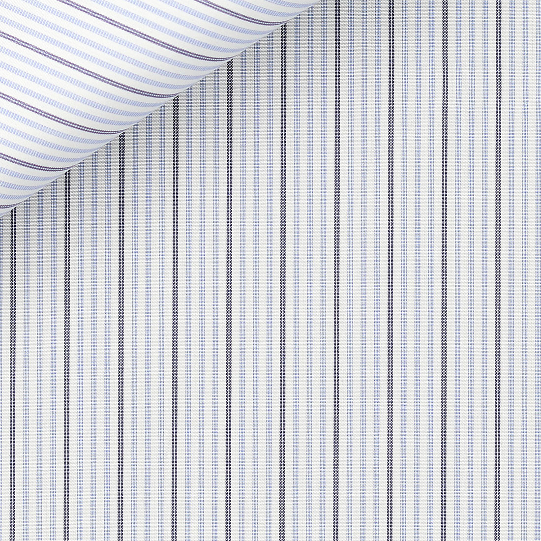 Poplin Stripes Blue