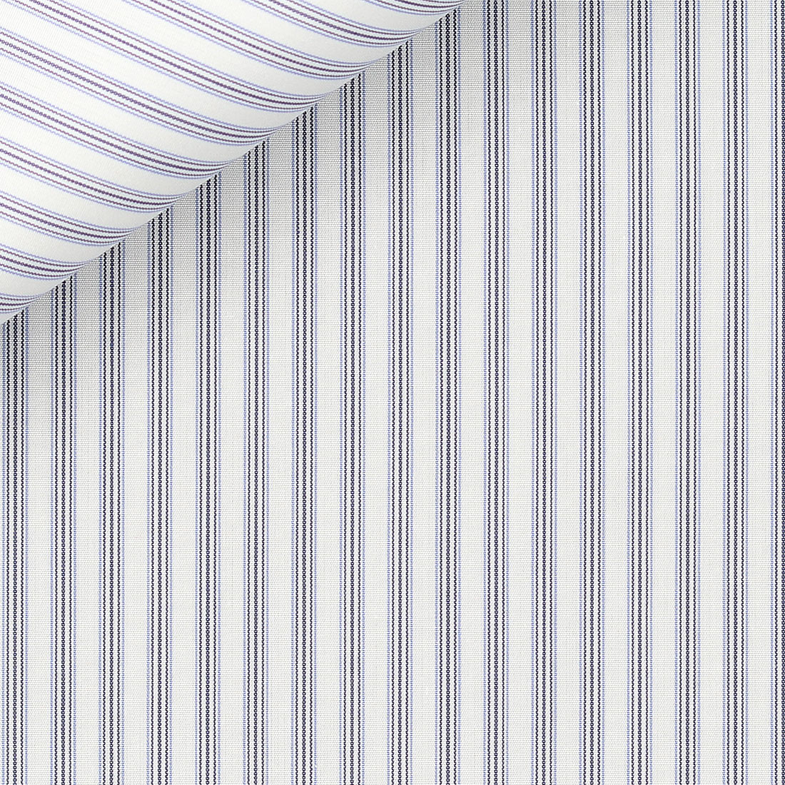 Poplin Stripes Blue