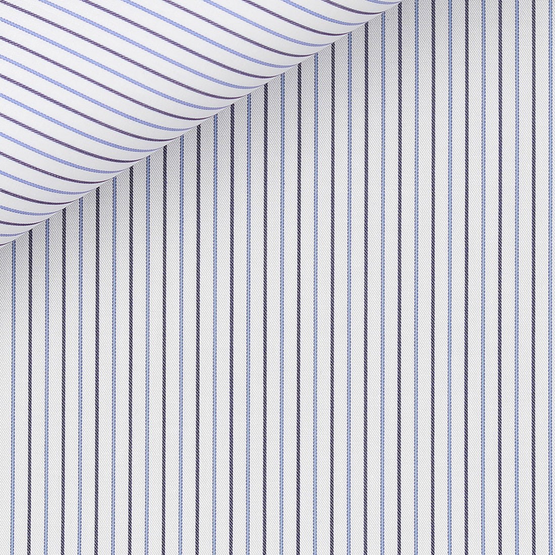 Twill Stripes Blue