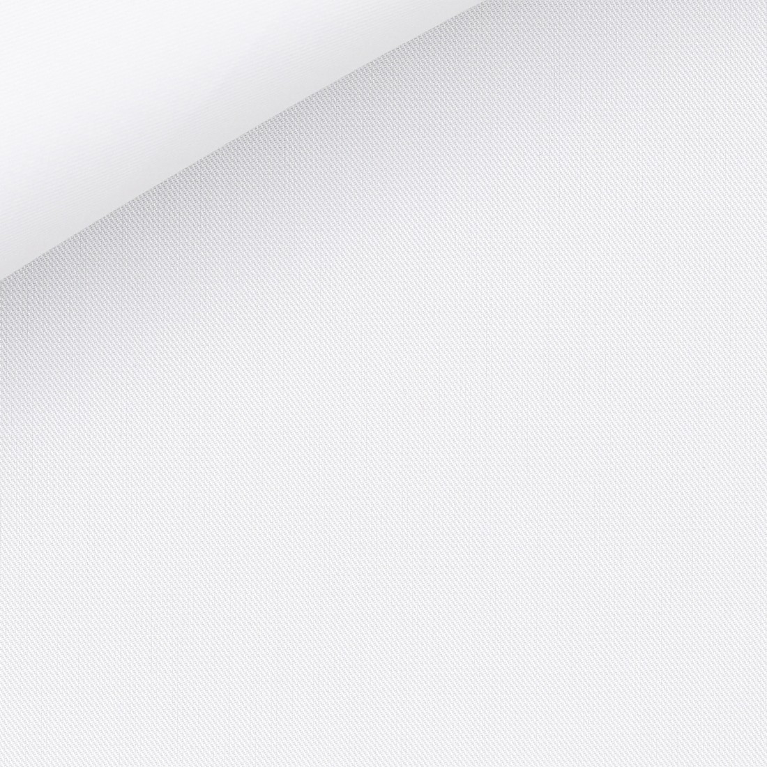 Gabardine Plain White