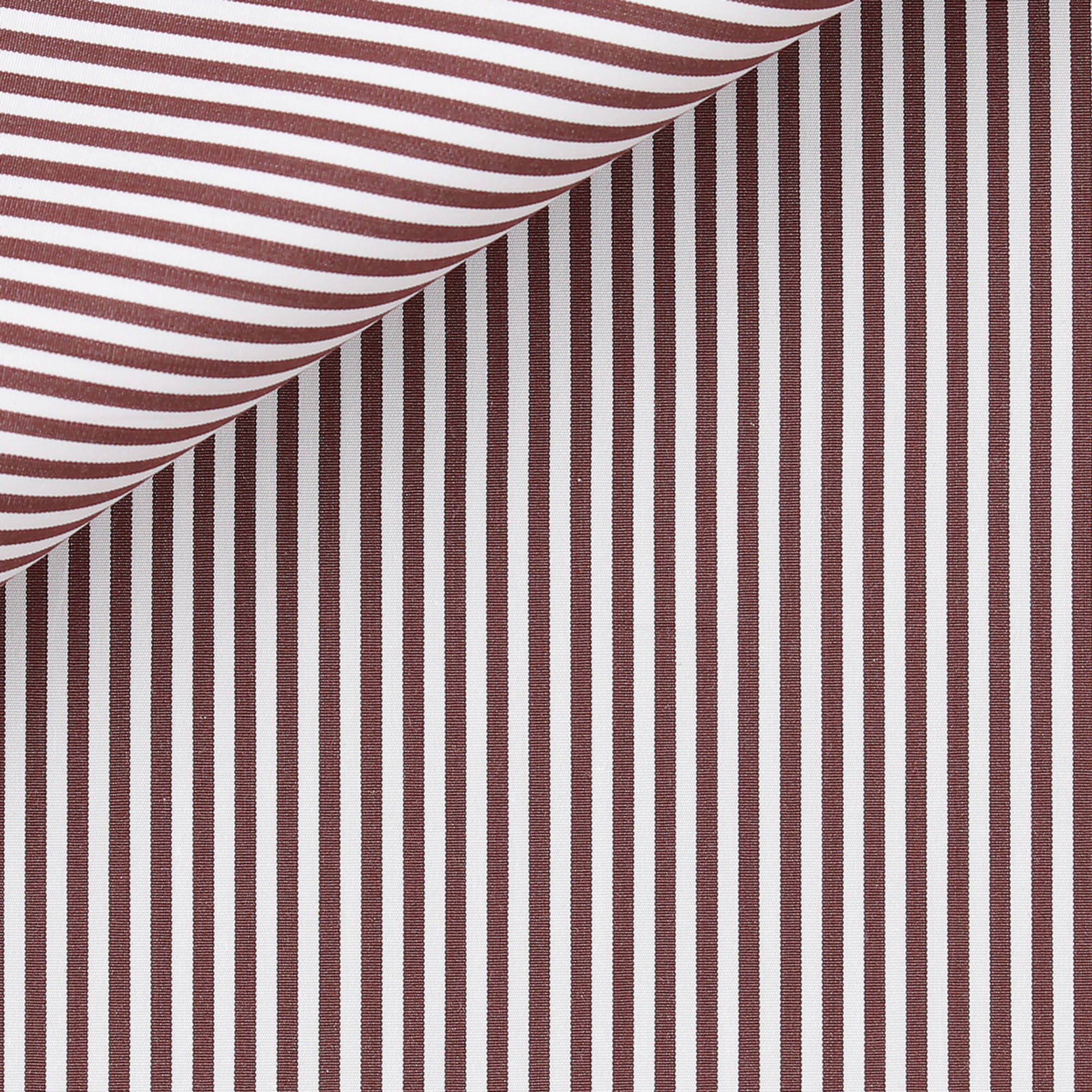 Poplin Stripes Brown