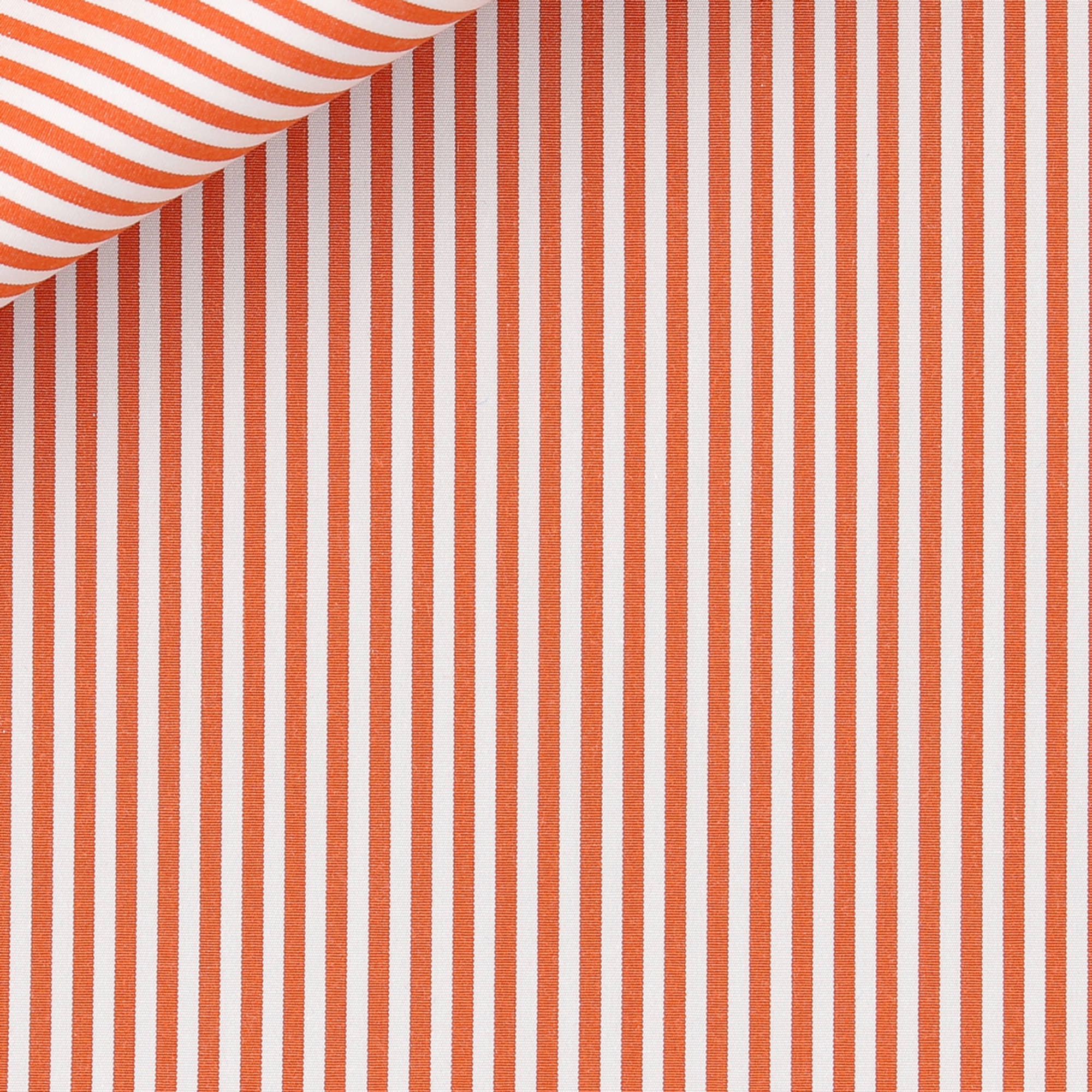 Poplin Stripes Orange