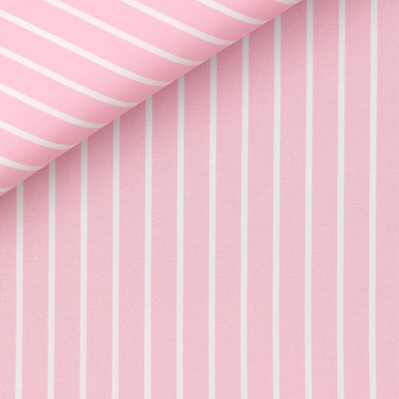 Poplin Stripes Pink