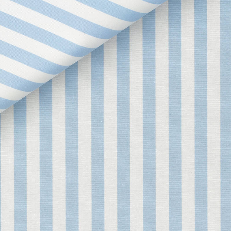 Poplin Stripes Blue