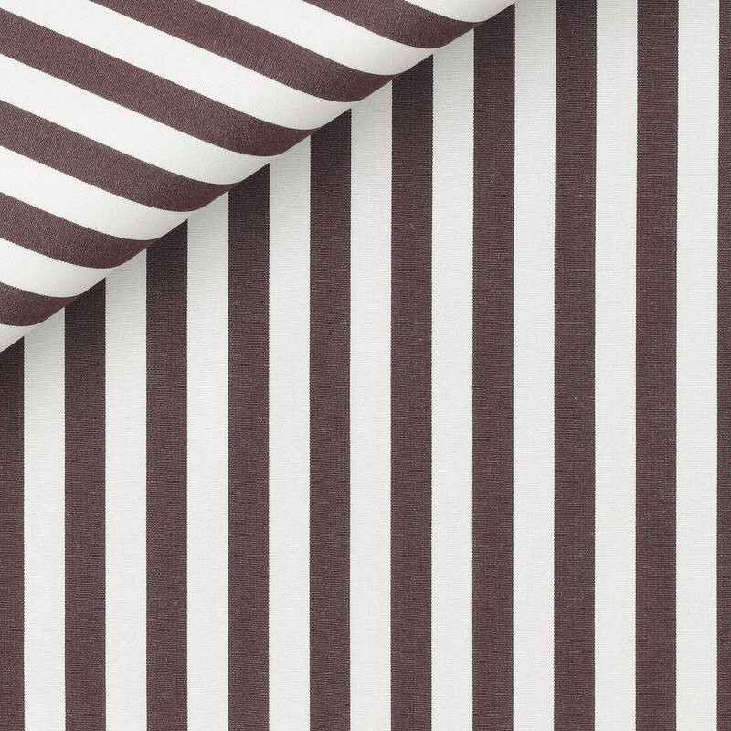 Poplin Stripes Brown