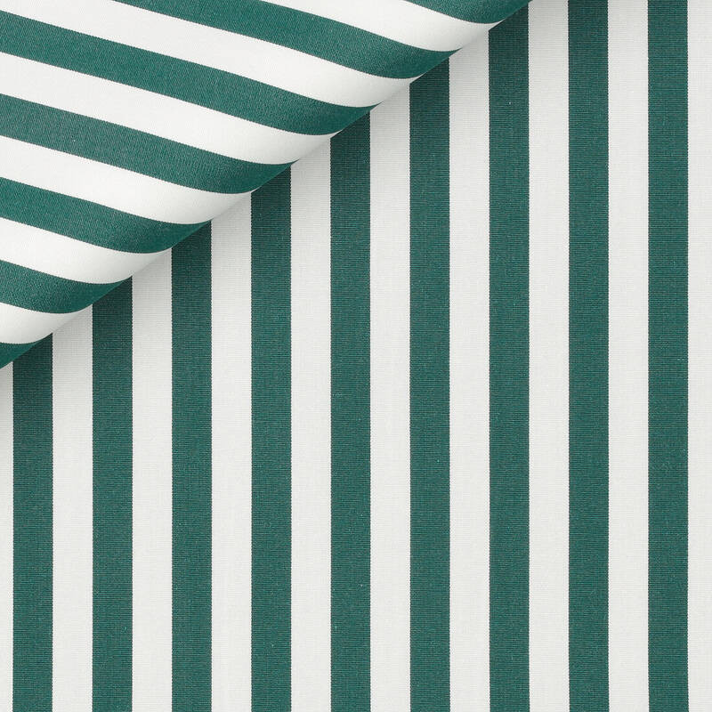Poplin Stripes Green