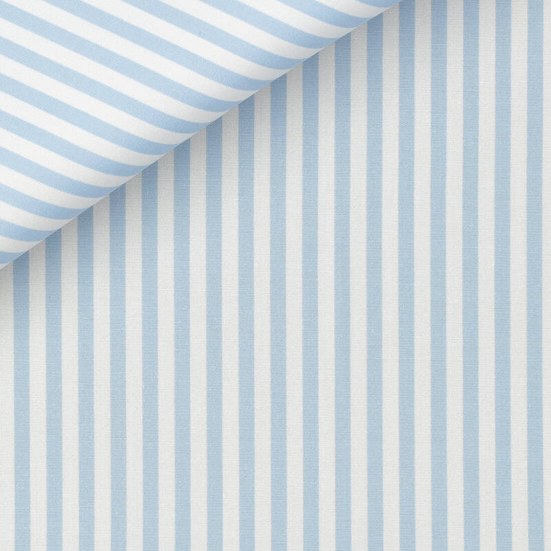 Poplin Stripes Blue