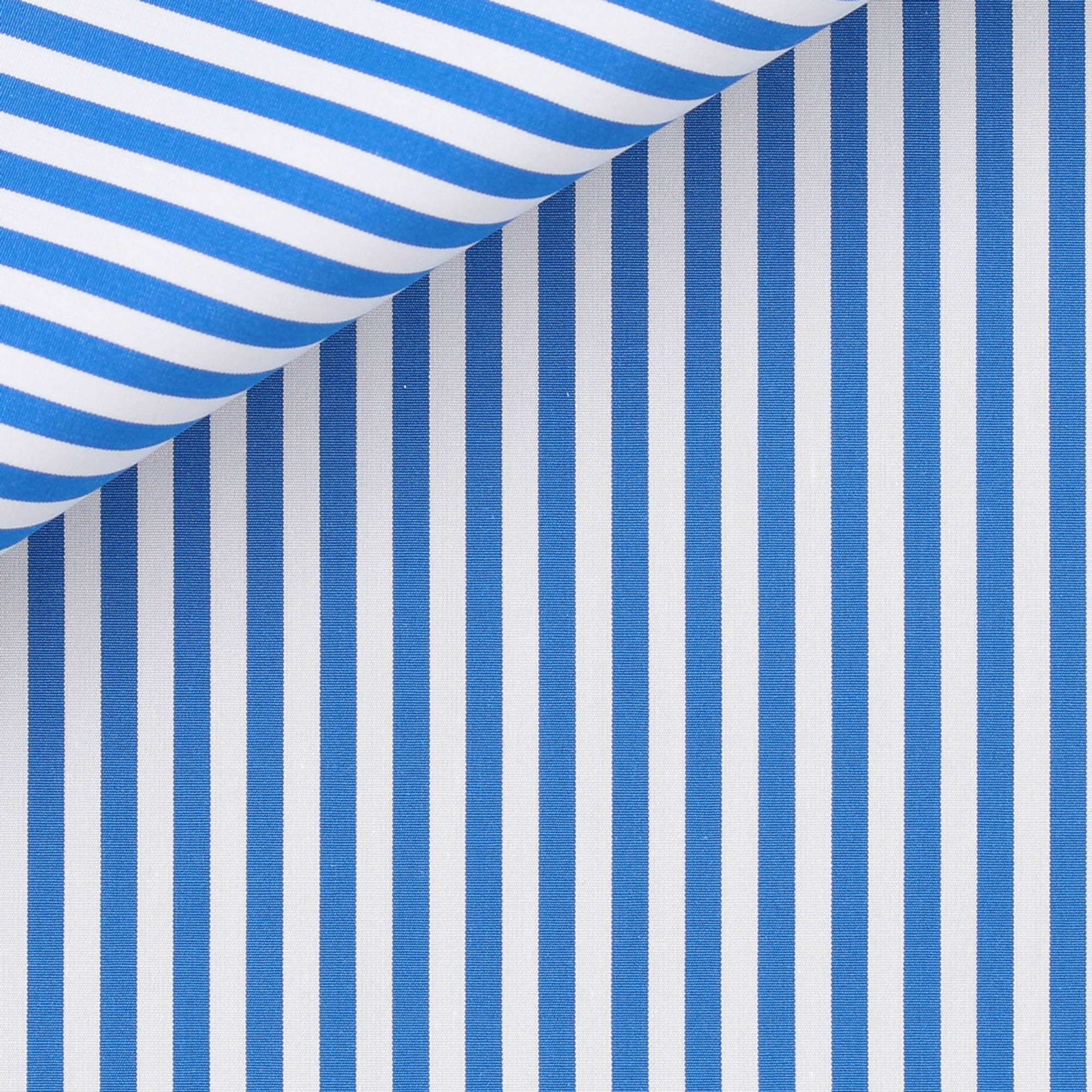 Poplin Stripes Blue