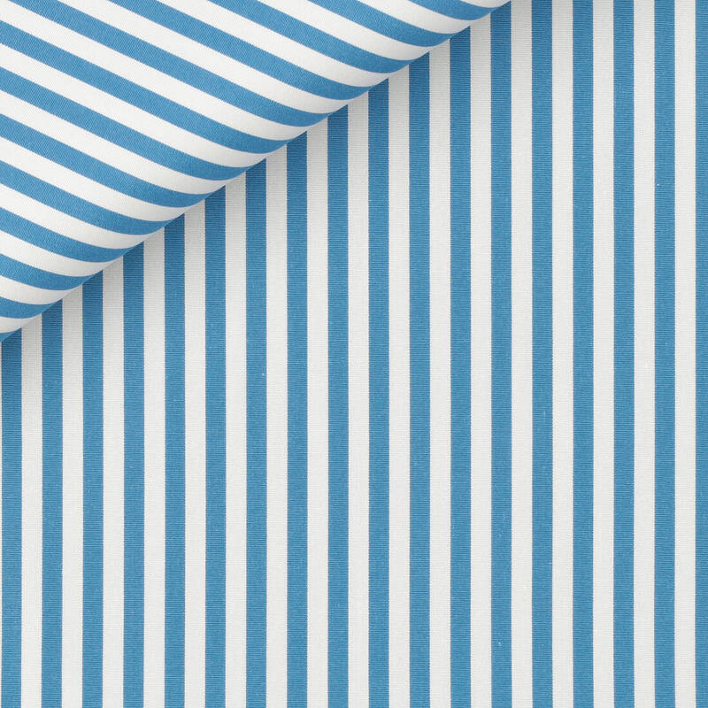 Poplin Stripes Turquoise