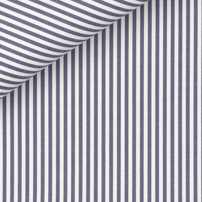 Pin Point Stripes Blue