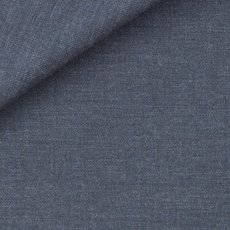 Twill Plain Blue Grey