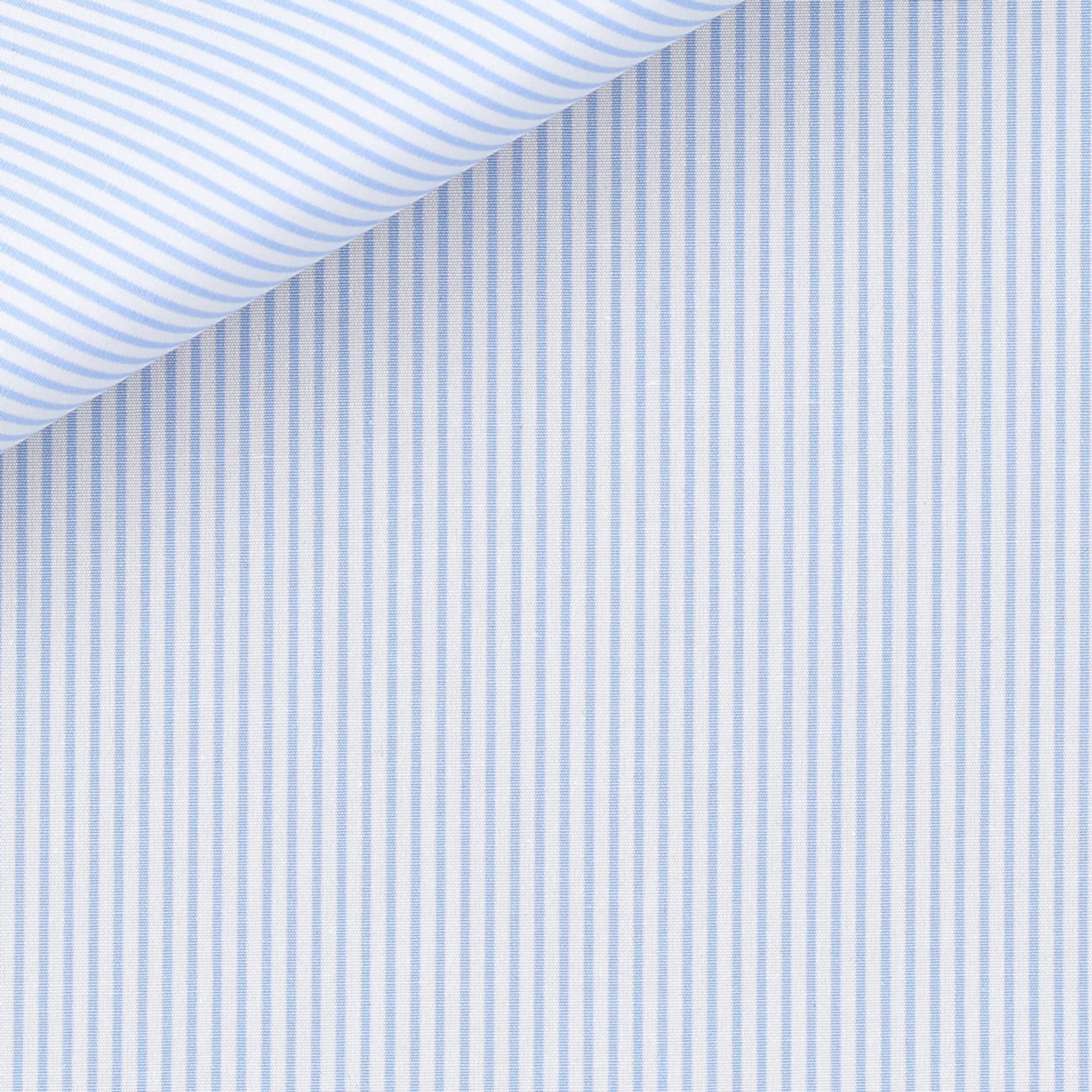 Poplin Stripes Blue