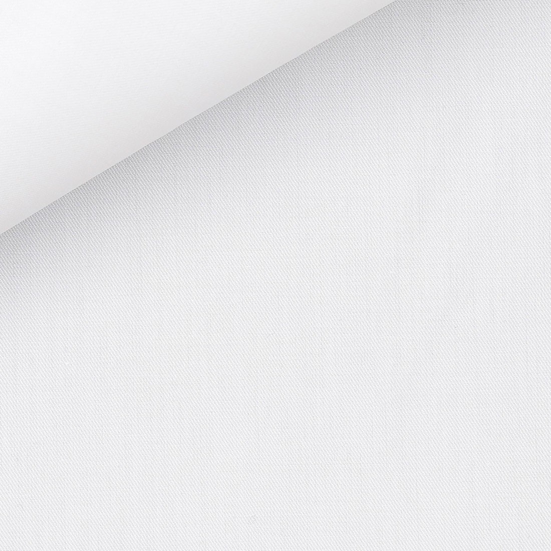 Twill Plain White