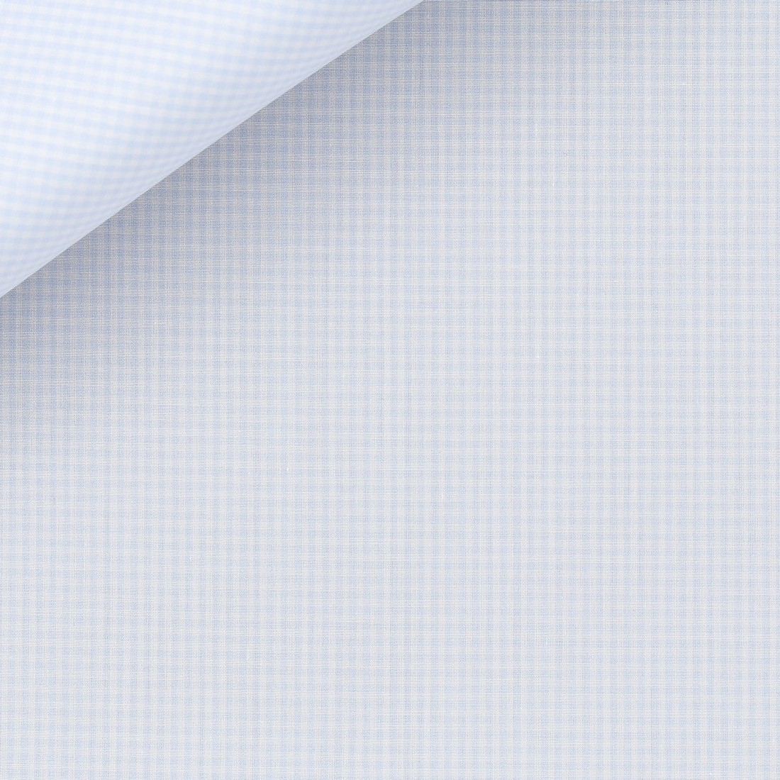 Poplin Check Pattern Blue