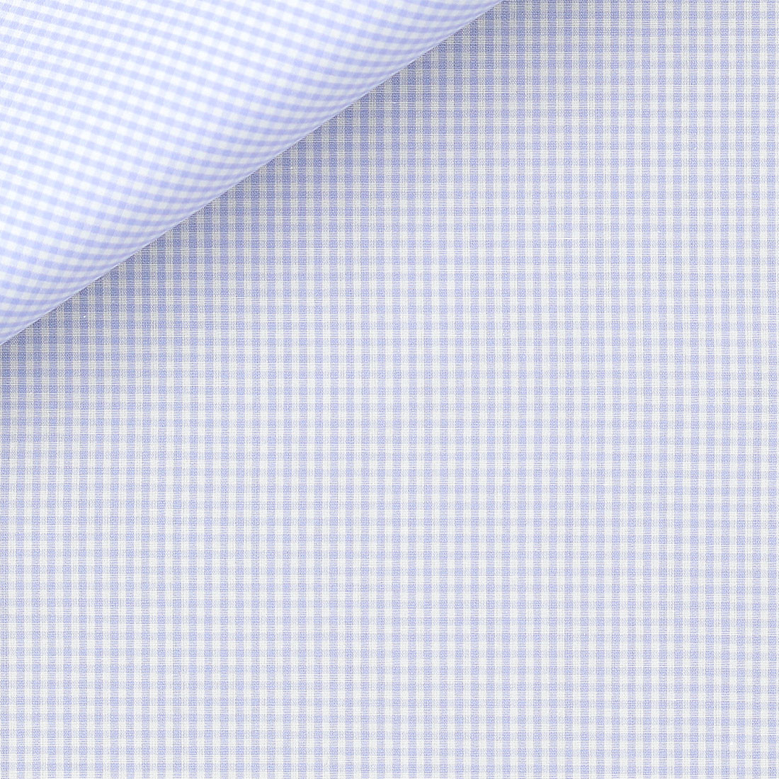 Poplin Check Pattern Blue