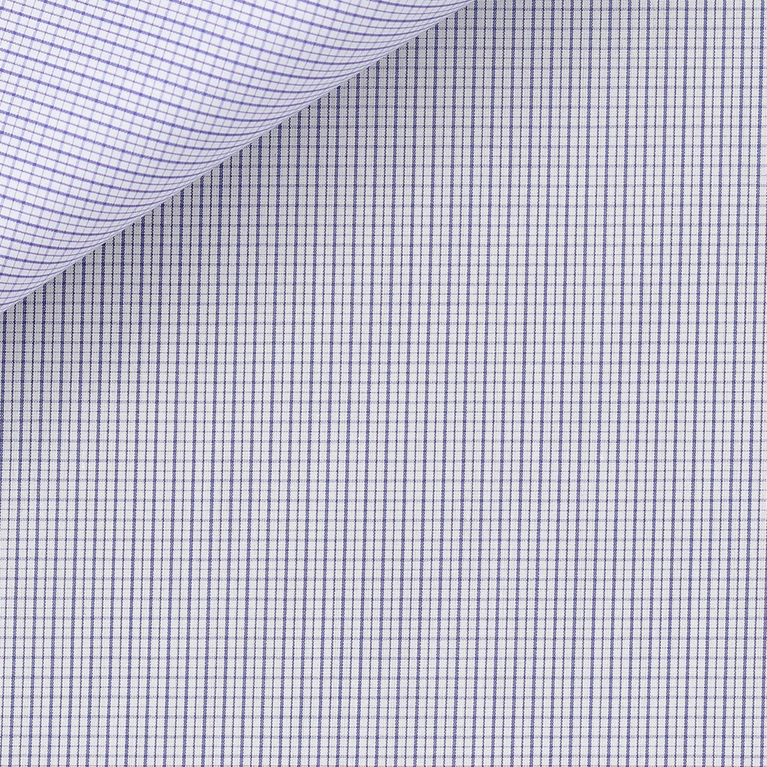 Poplin Check Pattern Blue