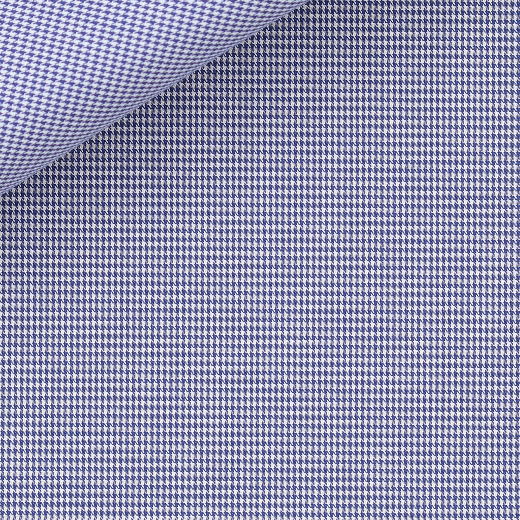 Oxford Check Pattern Blue