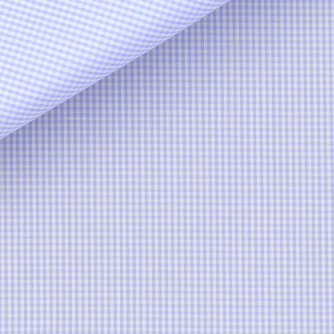 Poplin Check Pattern Blue