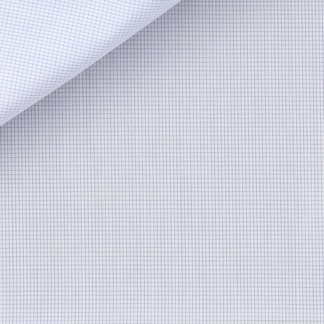 Poplin Check Pattern Blue