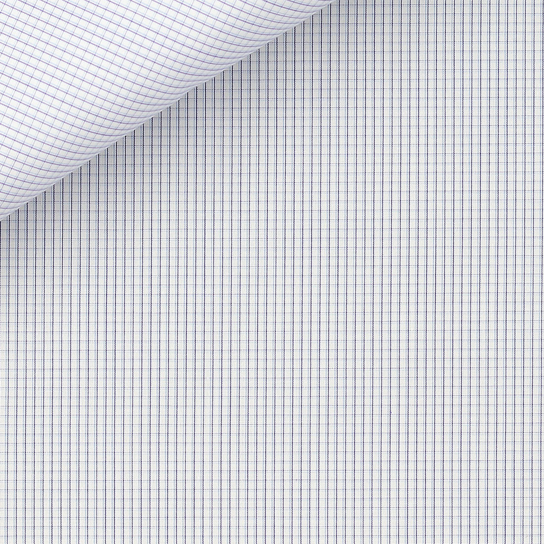 Poplin Check Pattern Blue