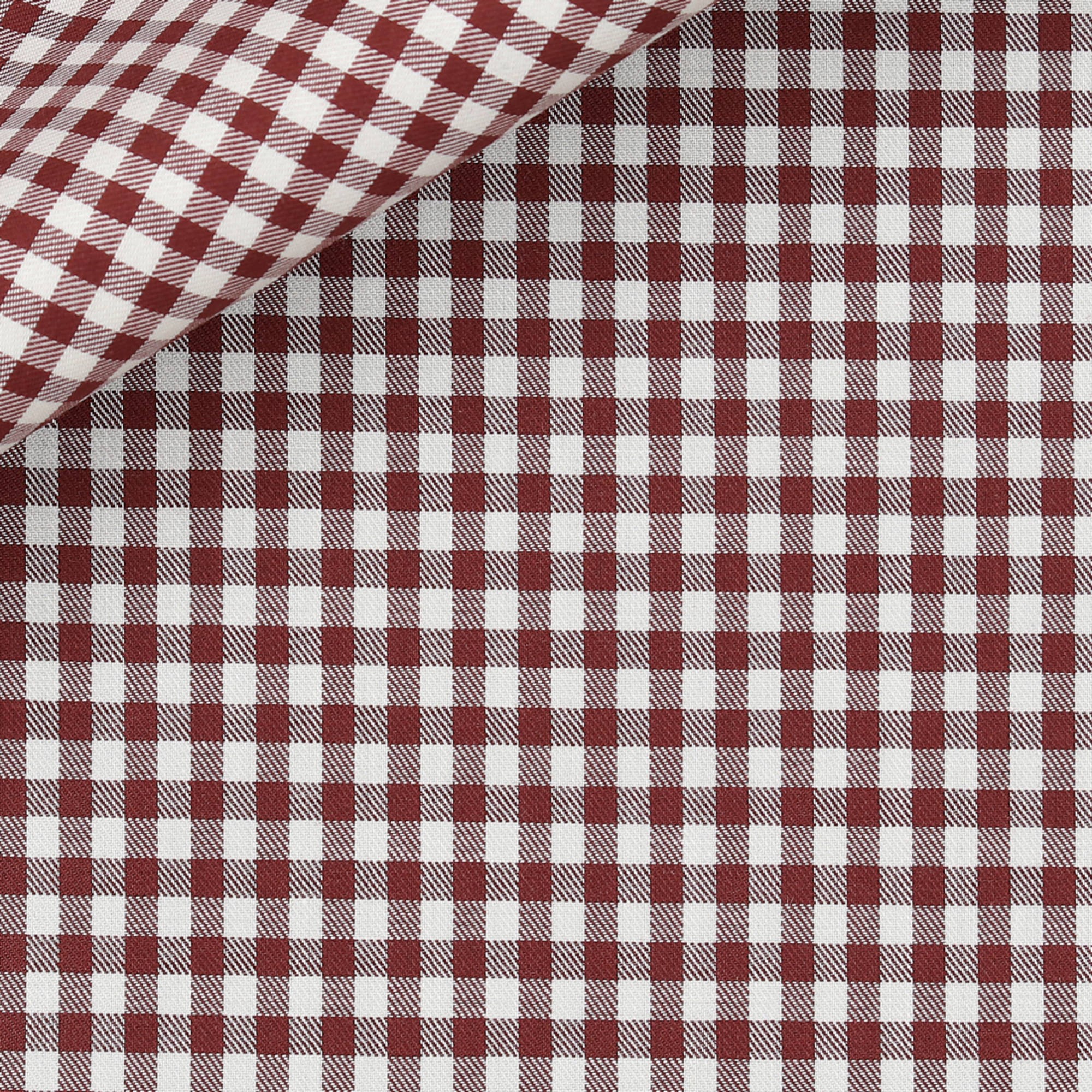 Twill Check Pattern Brown