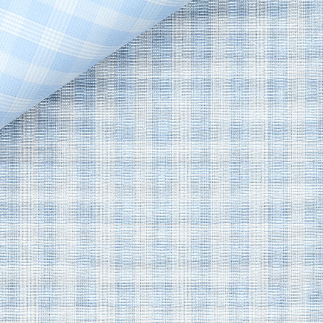 Poplin Check Pattern Blue