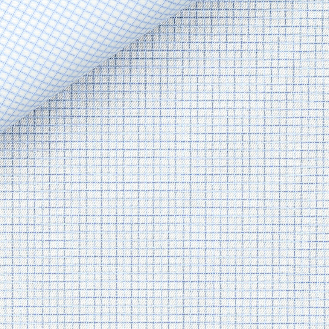 Twill Check Pattern Blue